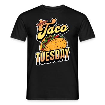 Taco - T-shirt homme - noir - Devant - AI Model Male 178 light (178cm)
