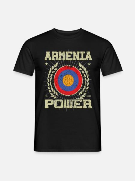 Cool Armenia, Design - Men's T-Shirt - black
