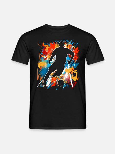 Soccer Soccer Players - Men's T-Shirt - black