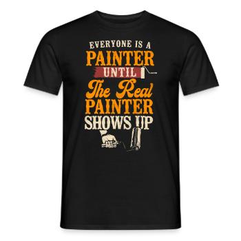 House Painter Decorator Everyone - Männer T-Shirt - Schwarz - Vorne - AI Model Male 178 light (178cm)
