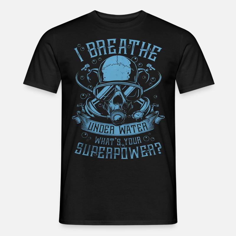 23F 0303 bk - Männer T-Shirt - Schwarz