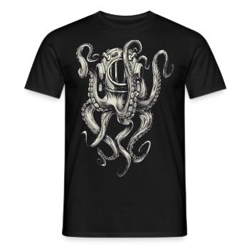 23F 0309 bk - T-shirt homme - noir - Devant - AI Model Male 178 light (178cm)
