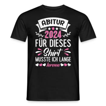 High School Graduates 2024 High School Graduation For This Shirt - Men's T-Shirt - black - Front - AI Model Male 178 light (178cm)