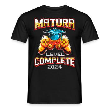 Matura 2024 Niveau Complet Maturanten Lustiges - T-shirt homme - noir - Devant - AI Model Male 178 light (178cm)