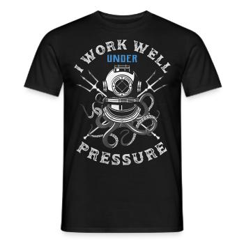 23F 0321 bk - T-shirt homme - noir - Devant - AI Model Male 178 light (178cm)
