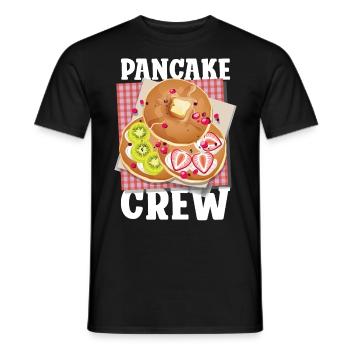 Pancake Lover Kids Pancake Crew - Männer T-Shirt - Schwarz - Vorne - AI Model Male 178 light (178cm)