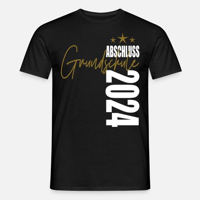 Abschluss 2024 Grundschule - Männer T-Shirt - Schwarz