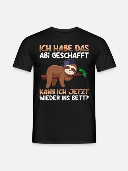 High school kandidater er uddannet fra High School Funny - Mænd T-shirt - sort