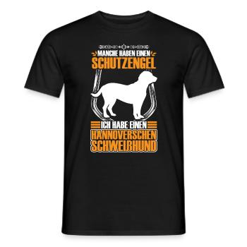 J’ai un chien courant de Hanovre - T-shirt homme - noir - Devant - AI Model Male 178 light (178cm)