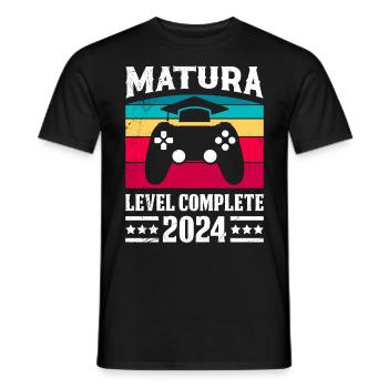Matura 2024 Niveau Complet Maturanten Lustiges - T-shirt homme - noir - Devant - AI Model Male 178 light (178cm)
