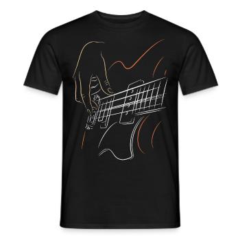 23F 0412 bk - T-shirt homme - noir - Devant - AI Model Male 178 light (178cm)