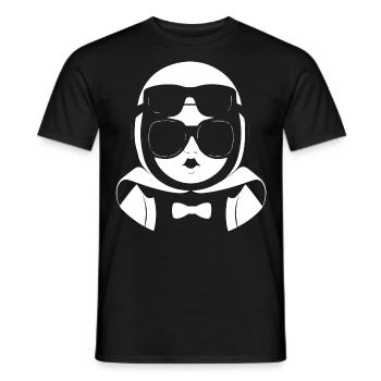 Funny Toddler Wearing Sunglasses Cool Baby - Men's T-Shirt - black - Front - AI Model Male 178 light (178cm)