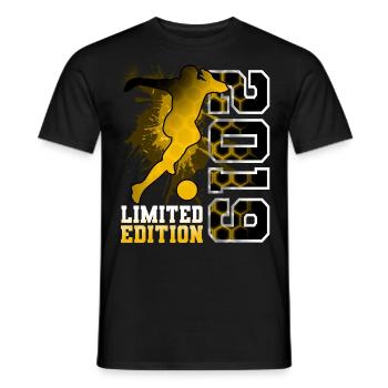 2019 Year of Birth Birthday Football - Men's T-Shirt - black - Front - AI Model Male 178 light (178cm)
