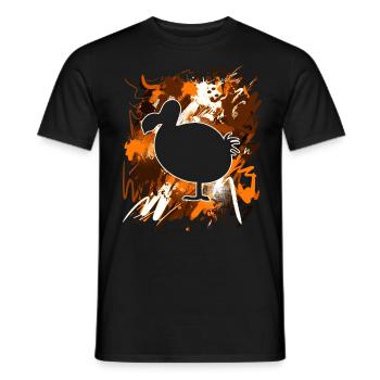 Dodo - T-shirt homme - noir - Devant - AI Model Male 178 light (178cm)