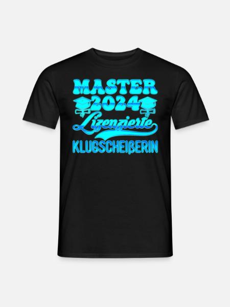 Master 2024 Licencié Smartass Degree - T-shirt homme - noir