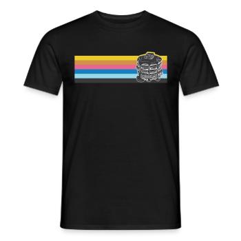 Pancake Lover Kids Retro Vintage - Männer T-Shirt - Schwarz - Vorne - AI Model Male 178 light (178cm)
