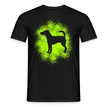 Parson Russell Terrier – Pour les vrais amoureux des chiens - T-shirt homme - noir - Devant - AI Model Male 178 light (178cm)