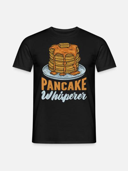 Pancake Lover Kids Pancake - Men's T-Shirt - black