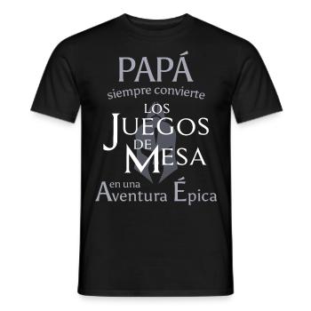 DAD, You're Great - Men's T-Shirt - black - Front - AI Model Male 178 light (178cm)