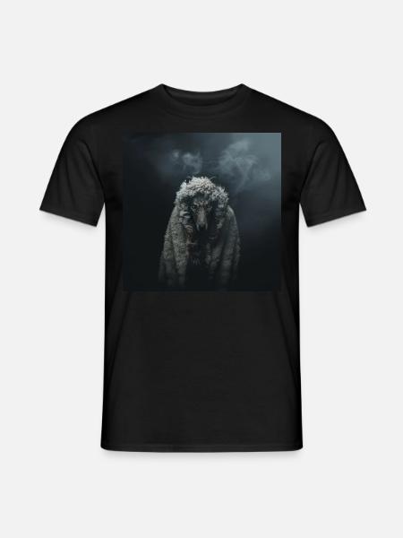 Wolf in sheep's clothing - Men's T-Shirt - black