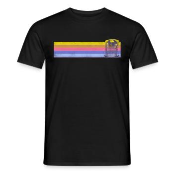 Pancake Lover Kids Retro Vintage - Männer T-Shirt - Schwarz - Vorne - AI Model Male 178 light (178cm)