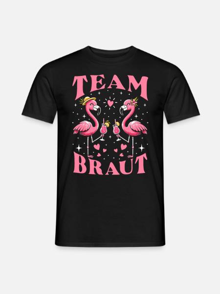 Mariée d’équipe - T-shirt homme - noir