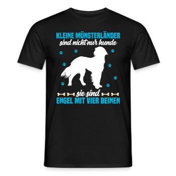 Le petit Münsterlander n’est pas qu’un chien - T-shirt homme - noir - Devant - AI Model Male 178 light (178cm)