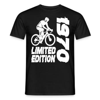 Limited Edition 1970 Limited Edition Geburtstag - Männer T-Shirt - Schwarz - Vorne - AI Model Male 178 light (178cm)