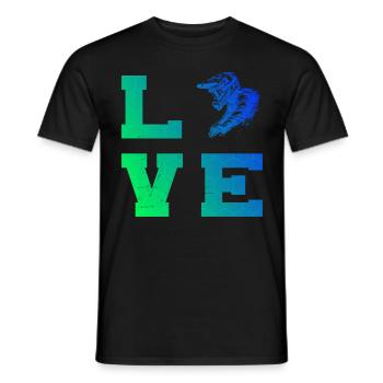 Cyclisme Cyclistes Cyclisme VTT - T-shirt homme - noir - Devant - AI Model Male 178 light (178cm)