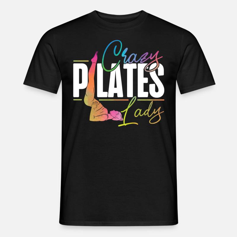 Pilates Instructor Teacher - Männer T-Shirt - Schwarz