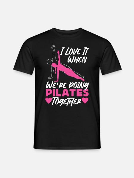 Pilates Instructor Teacher Friends - Men's T-Shirt - black