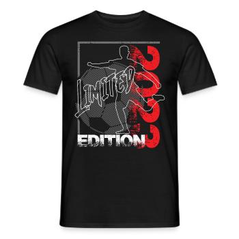 Édition Limitée 2023 Édition Limitée Football - T-shirt homme - noir - Devant - AI Model Male 178 light (178cm)
