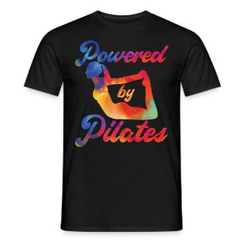 Instructeur de Pilates Enseignant - T-shirt homme - noir - Devant - AI Model Male 178 light (178cm)