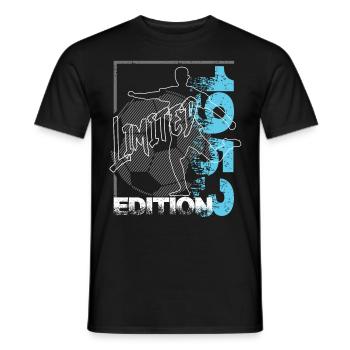 Édition limitée 1953 Édition limitée Football - T-shirt homme - noir - Devant - AI Model Male 178 light (178cm)