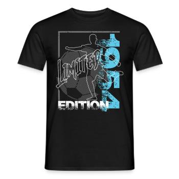 Édition limitée 1954 Édition limitée Football - T-shirt homme - noir - Devant - AI Model Male 178 light (178cm)