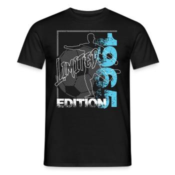 Édition limitée 1965 Édition limitée Football - T-shirt homme - noir - Devant - AI Model Male 178 light (178cm)