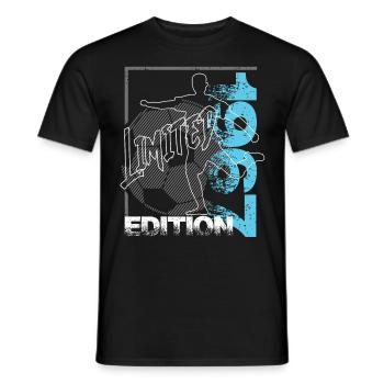 Édition limitée 1967 Édition limitée Football - T-shirt homme - noir - Devant - AI Model Male 178 light (178cm)