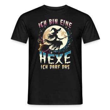 I'm a witch, I'm allowed to do that - Men's T-Shirt - black - Front - AI Model Male 178 light (178cm)