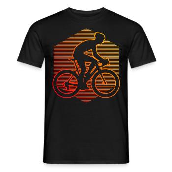 Cyclisme sur route Vélo de route Vélo de route pour femmes Cyclisme sur route - T-shirt homme - noir - Devant - AI Model Male 178 light (178cm)