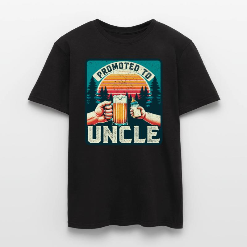 Expectant uncle loading Future uncle Men's T-Shirt