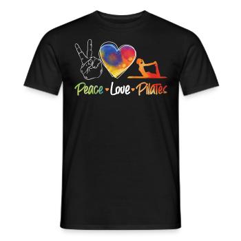 Pilates Instructor Teacher - Männer T-Shirt - Schwarz - Vorne - AI Model Male 178 light (178cm)