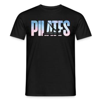 Pilates Instructor Teacher Pilates - Männer T-Shirt - Schwarz - Vorne - AI Model Male 178 light (178cm)