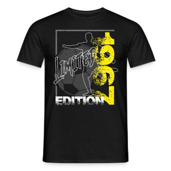 Édition limitée 1967 Édition limitée Football - T-shirt homme - noir - Devant - AI Model Male 178 light (178cm)
