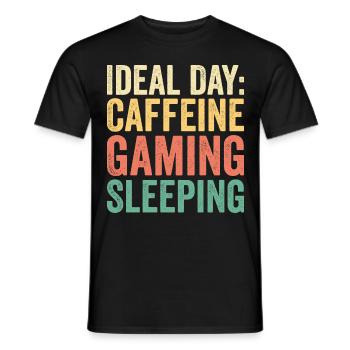 Nö einfach Nö Frecher Chinchilla Spruch - T-shirt homme - noir - Devant - AI Model Male 178 light (178cm)