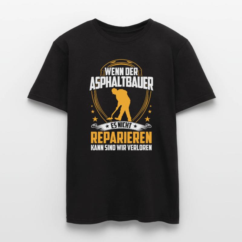 Les constructeurs d’asphalte ne réparent pas les constructeurs de routes T-shirt homme