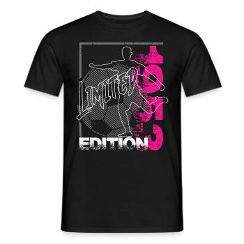 Édition limitée 1953 Édition limitée Football - T-shirt homme - noir - Devant - AI Model Male 178 light (178cm)