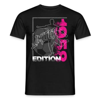 Limited Edition 1958 Limited Edition Fußball - Männer T-Shirt - Schwarz - Vorne - AI Model Male 178 light (178cm)