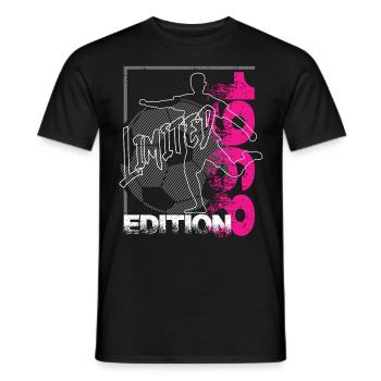 Limited Edition 1968 Limited Edition Football - Men's T-Shirt - black - Front - AI Model Male 178 light (178cm)