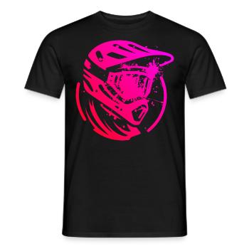 Cyclisme VTT VTT Hommes Cyclistes - T-shirt homme - noir - Devant - AI Model Male 178 light (178cm)
