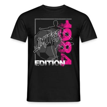 Limited Edition 1984 Limited Edition Football - Men's T-Shirt - black - Front - AI Model Male 178 light (178cm)